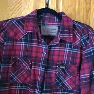 Legendary Stockyards Flannel Medium